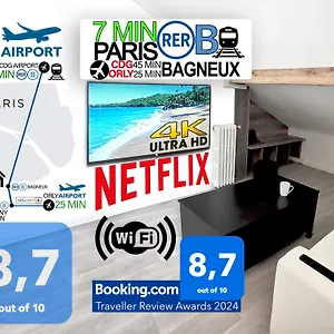 Bagneux Paris Confort Netflix Rer B Appartement
